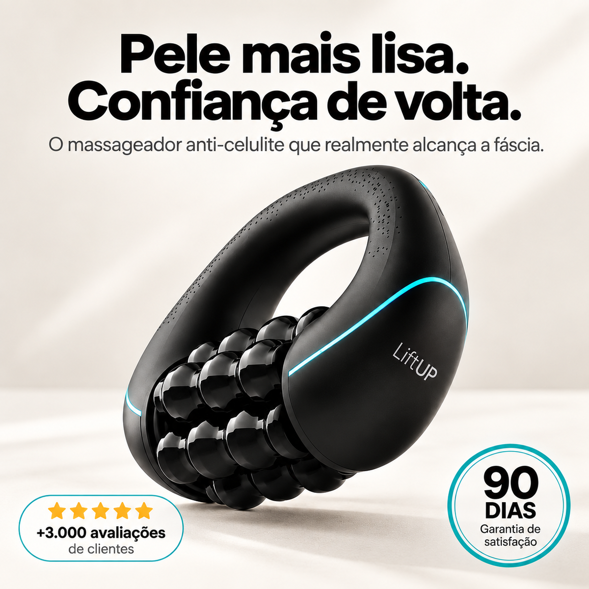 LiftUP — Massageador Corporal para Celulite e Lipedema